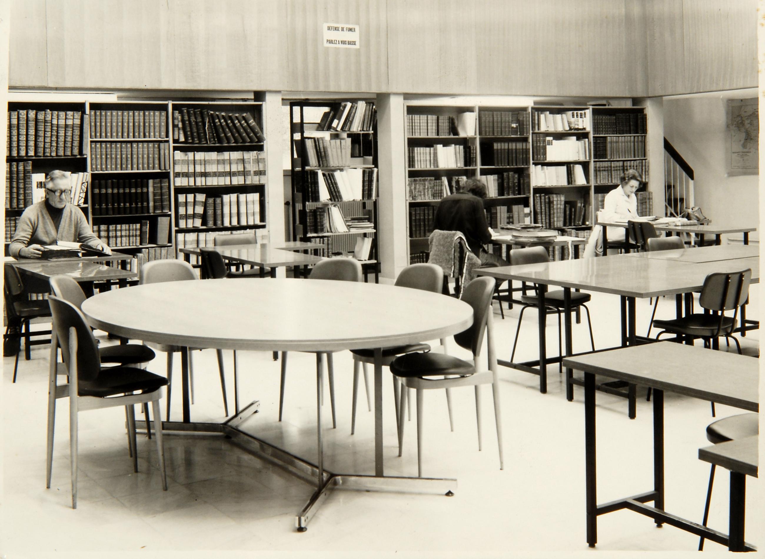 Salle de lecture de Pau